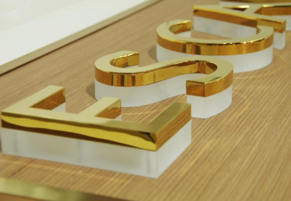 高端文化墻設計制作的材料工藝有哪些？實心字案例分享